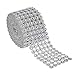 Diamant Band 6 Reihen 9m/Rolle Strassband Acrylic Rhinestone Dekoband Für Hochzeit Geburtstag Torte Gastgeschenkbox Verzierung Handwerk Silber