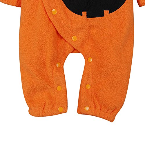 Le SSara Halloween Pompoen Hooded Jumpsuit Kerst Romper Outifts - Afbeelding 8