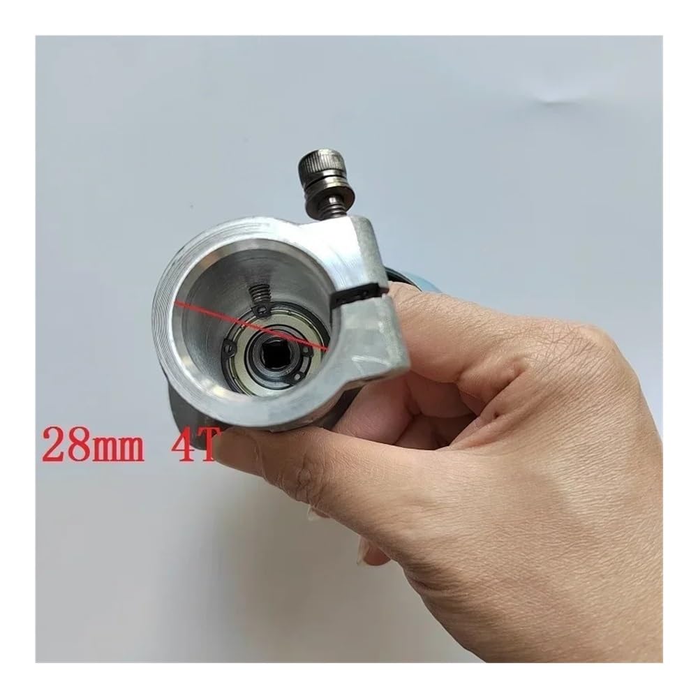 Engranaje cónico 143R, Cabezal de Corte, Reductor de Caja de Cambios Apto for desbrozadora Husqvarna 443 436 236 543 525rs 543rs 543rbx As420 Case 243r(26mm-9T M12)