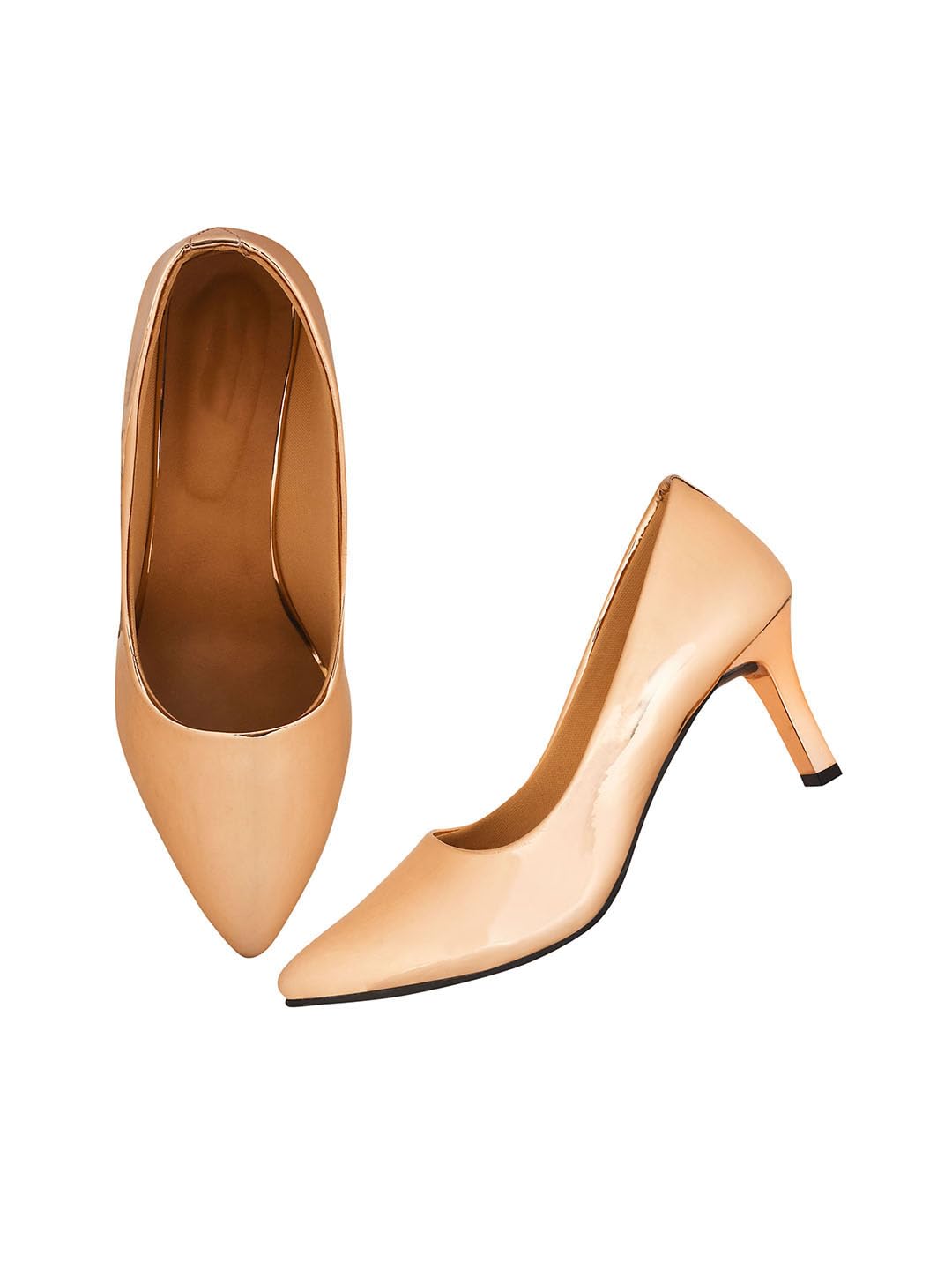 TRYME Pointed Bellies Comfortable Pump Stiletto Heels for Office, Party and Formal Occasions for Women & Girls (B0D7CJ3NY9) Amazon Price History, Amazon Price Tracker