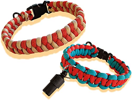 SES Creative 14784 Paracord Haustier Halsbänder, Diverse Farben