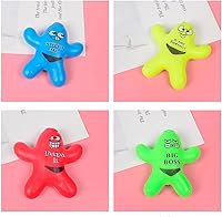 Vista 6 de Juguete para ansiedad de gel elástico para descomprimir y apretar, alivio del estrés y la ansiedad, juguetes sensoriales para niños y adultos