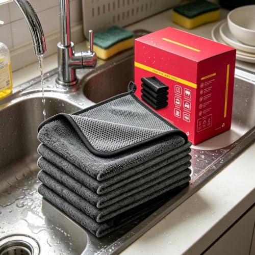 Bayeta limpiadora doméstica para cocina, baño y estancias de hotel 3
