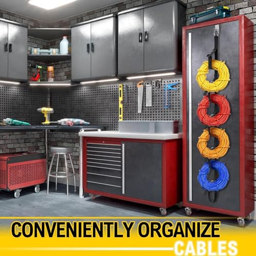Organizador para cables de extensión ideal para el almacenamiento en caravanas y viajes camper 3