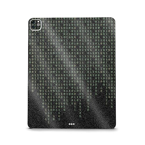 Image of MightySkins Carbon Fiber Skin Compatible with Apple iPad Pro 12.9 inch M2 6th Gen (2022) Full Wrap Kit - Red Pill | Protective, Durable Textured Carbon Fiber Finish | Easy to Apply | Made in The USA