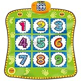 Baby Früherziehung Musik Tanzmatte-Touch Spieltanzmatte Boden Teppich Weihnachten Geburtstagsgeschenk Für Mädchen Jungen Kinder 3 Jahre Alt