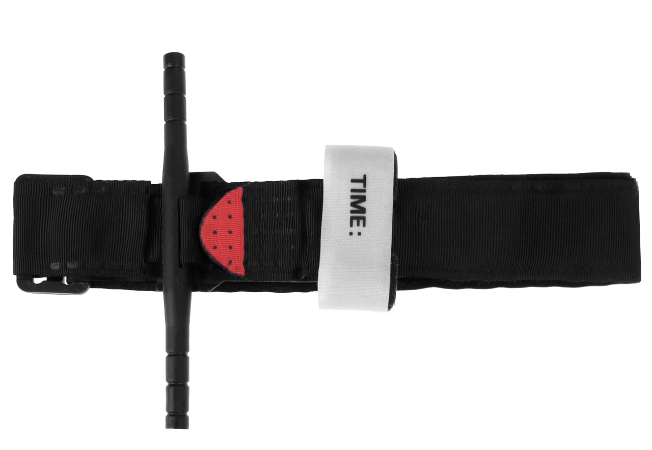 Dominator Urban Combat Opaska uciskowa 95 cm, taktyczne wyposażenie pierwszej pomocy do awaryjnego krwawienia, obsługa jedną ręką, hemostatyczna staza do aktywności na świeżym powietrzu, wędrówek,