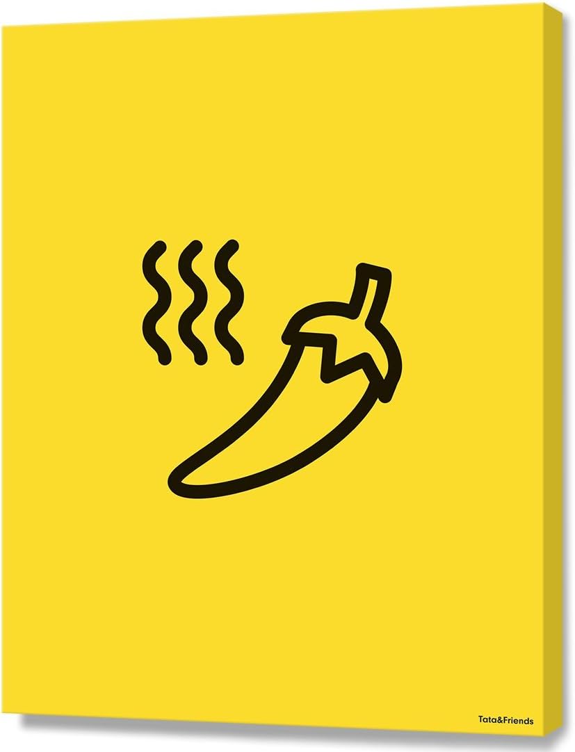 Curioos S_CA00091241_GW Red Hot Chili Peppers Canvas Print, Small