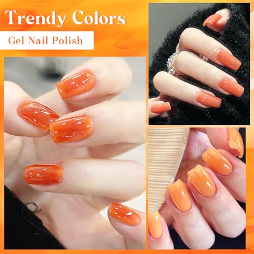 Set de 3 esmaltes de gel que brillan en la oscuridad miniatura 2