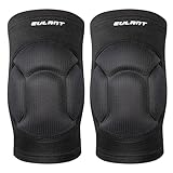 YEEKORO Knee Pads with Thickened SBR Pad Sports Knee Support Sleeve Anti-Slip Wrestling Knee Braces for Adult Teenagers Knee Protector for Pain Relief, Workout,Snowboarding,Volleyball,Soccer（1 Pair）