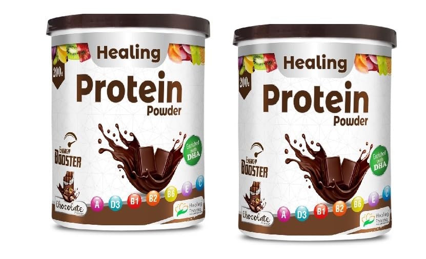 HEALING PROTEIN POWDER CHOCLATE FLAVOUR 200 GMS (PACK OF TWO) (B0CQ27SGZK) Amazon Price History, Amazon Price Tracker