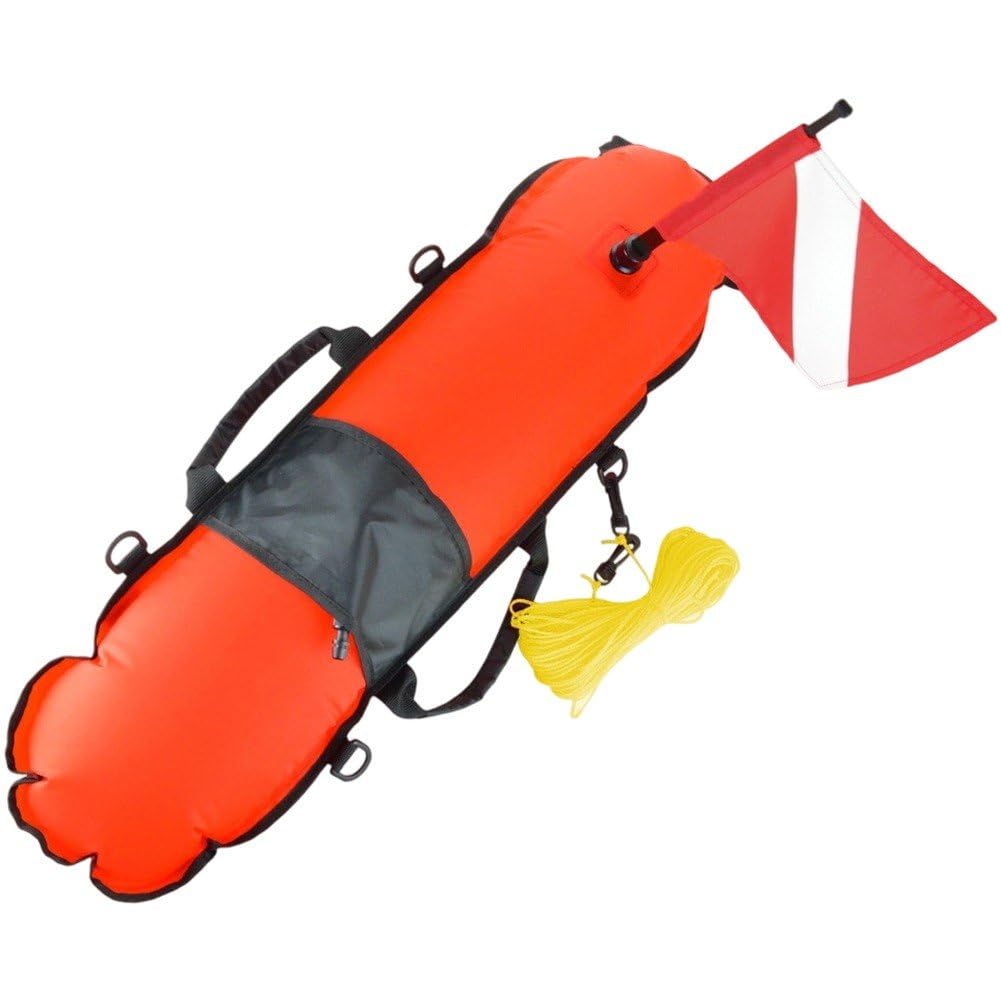 Boya para apnea y pesca submarina inflable perfecta para tus jornadas de exploración en el mar
