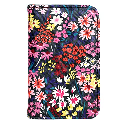 Julia Buxton Ditsy Garden Vegan Leather Snap Card Case #TOP4