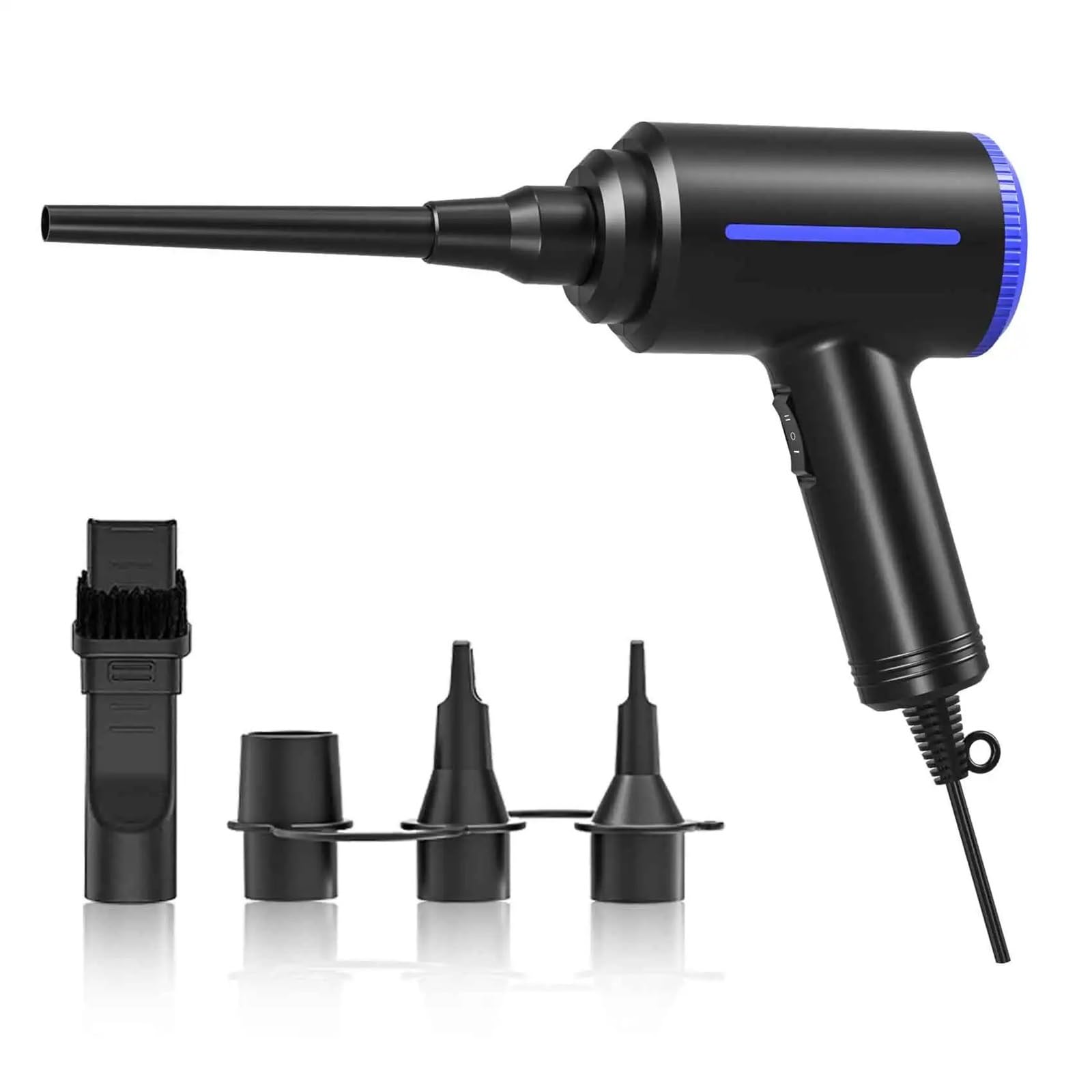 500W Electric Air Duster, Blower Replaces Canned Spray for PC Computer Keyboard Cleaner Compressed Can