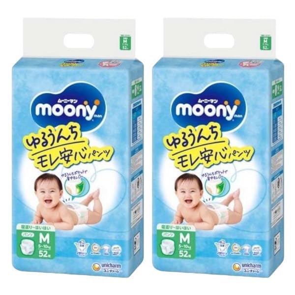 ムーニーマン　パンツ　寝返り・はいはいM(5~10kg)  216枚　ケース品 Amazon.co.jp: 【パンツ Mサイズ 寝返り・はいはい