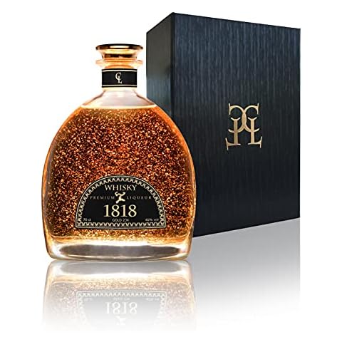 Whisky Geschenkset 1818 - Premium Liqueur 23K Deutsches Blattgold Cover