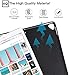 ZtotopCases for iPad Pro 12.9 Inch 2017/2015 (1st & 2nd Generation) with Pencil Holder, Lightweight Soft TPU Back Cover + Auto Sleep/Wake, Slim Tablet, Black