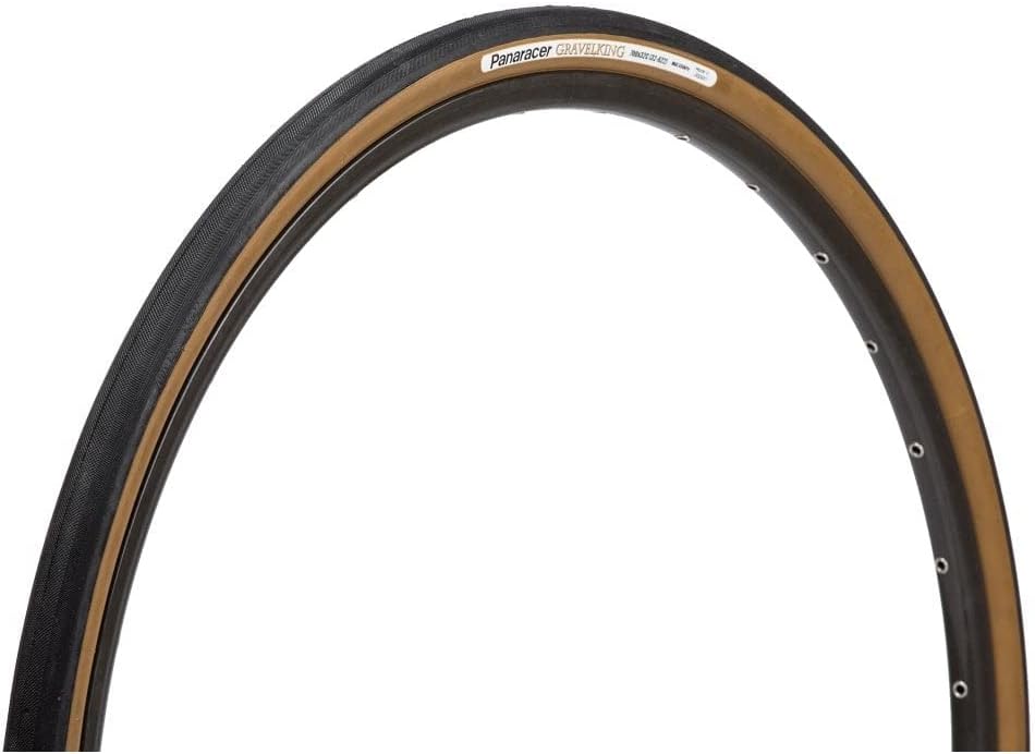 panaracer 591288 Gravel King Tire Bike Chain Rings & Accessories, Black Tread/Brown Sidewall