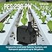 Little Giant PES-290-PW 115-Volt, 300 GPH Magnetic Drive Fountain/Pond Pump with 6-Ft. Cord, Black, 566717