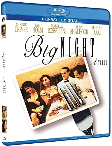 Big Night Blu-ray de importación con audio original y gran nitidez 2