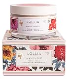 LOLLIA Always in Rose Body Butter | Nourishing Body Moisturizer | Hydrating and Smooth | Finest Ingr