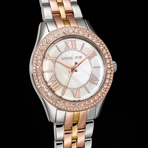 Image of Michael Kors Harlowe Two Tone Watch MK4846