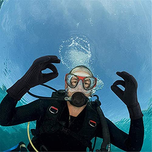 image for DIVESAIL Neoprene Gloves 3mm Scuba Diving Gloves Wetsuit Double-Layer 