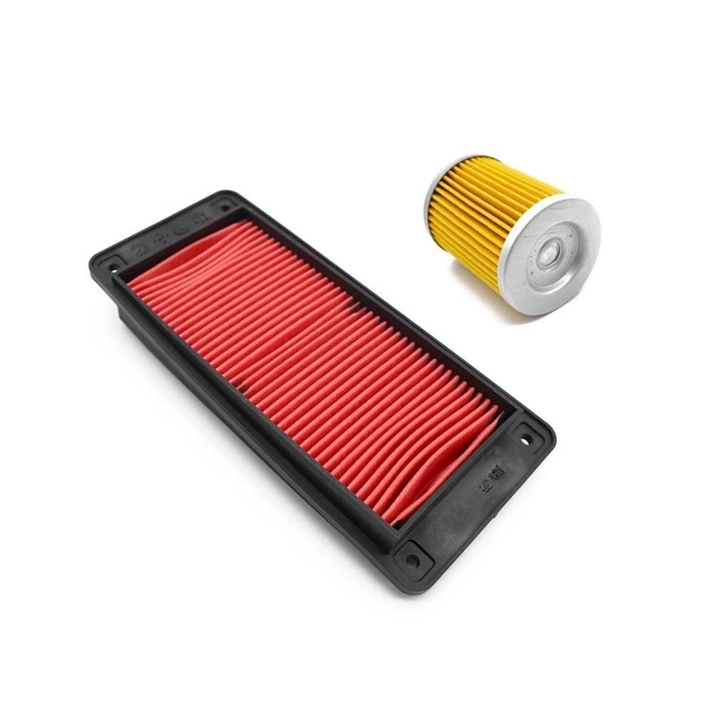 Luftfilter Filtermatte Motorrad Luftfilter Reiniger Öl Anzug Zubehör Für MaxSym400 Für Max Sym 400 Für MaxSym 2021 2022(Set)