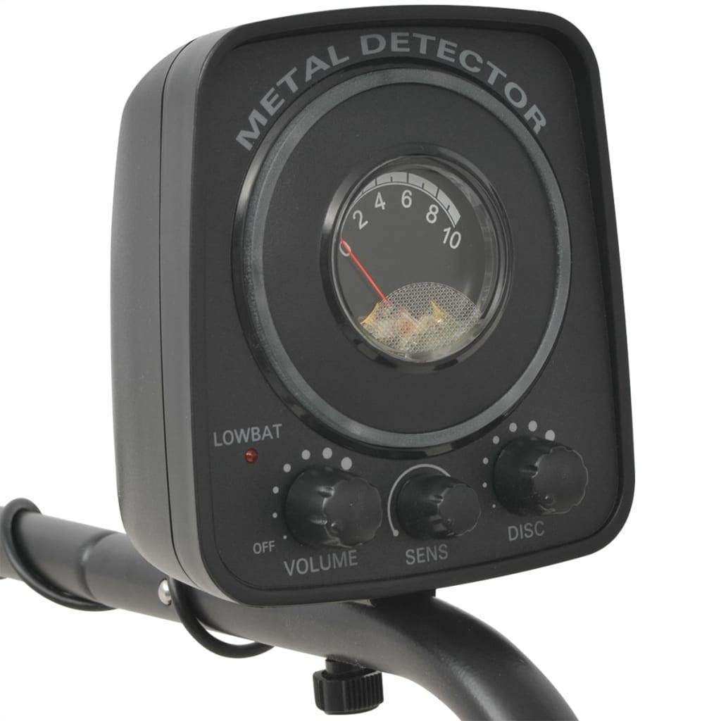 vidaXL Detector de Metales con Indicador LED 300 cm Buscador Metal Localizador