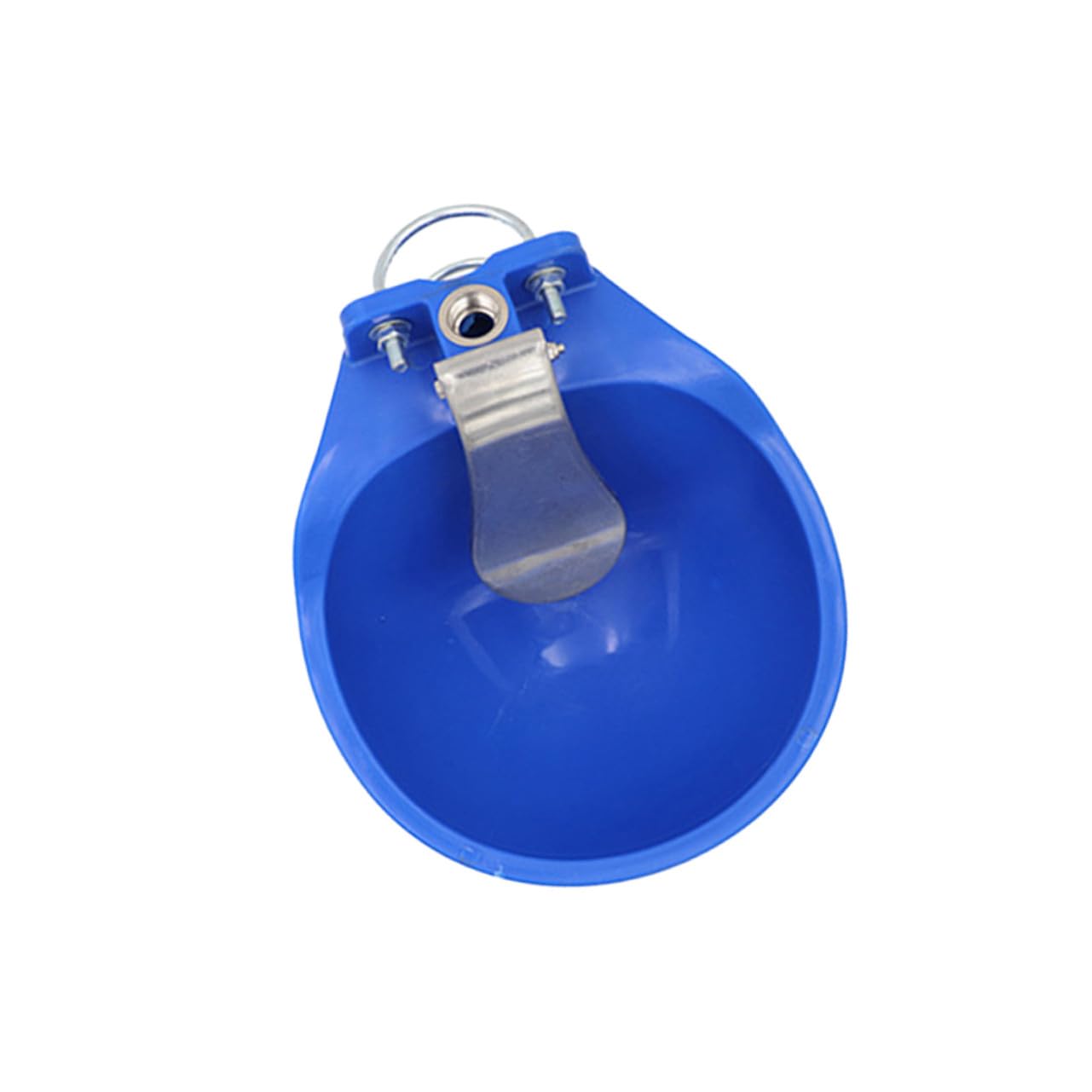 SOIMISS Bebedero Alimentación Uso y Estable en Automática Granjas de Plástico Azul Grande Nivel de Agua como Ganado Animales Vacas y Caballos