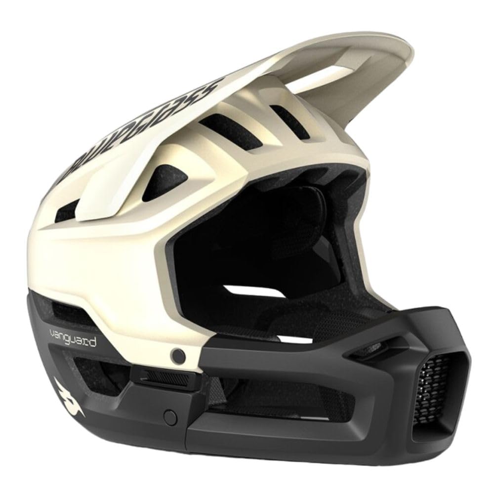 Amazon.com: Bluegrass Vanguard Core MIPS Full Face Bicycle Helmet |  Multiple Sizes | Multiple Colors (Black/White, Medium), White/Black :  Sports & Outdoors