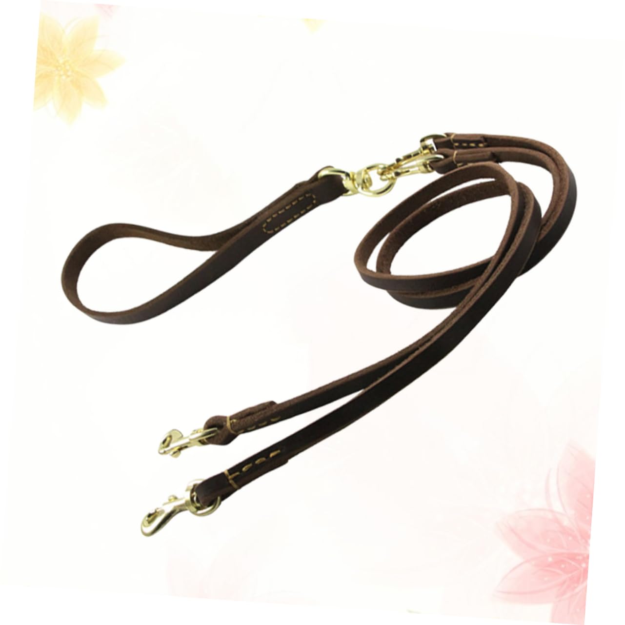 BCOATH Safe Fashionable Pet Traction Strap for Double-Ended Dog Leash Sturdy for Long-time Use