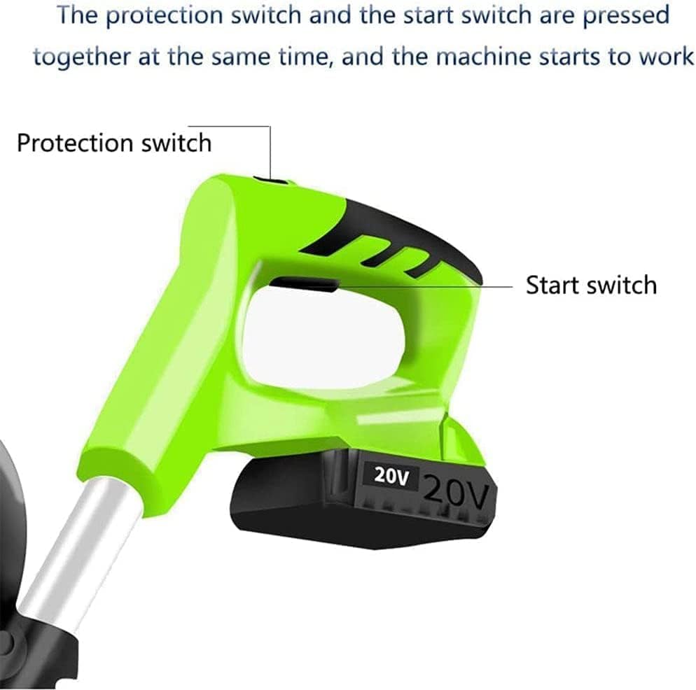 Terra da Giardino Elettrico, rotavatore a cordone con Batteria Ricaricabile, rotavatore Elettrico Portatile, profondità della Lavorazione della Lavorazione di Terreno 25 cm, Larghezza di Terra