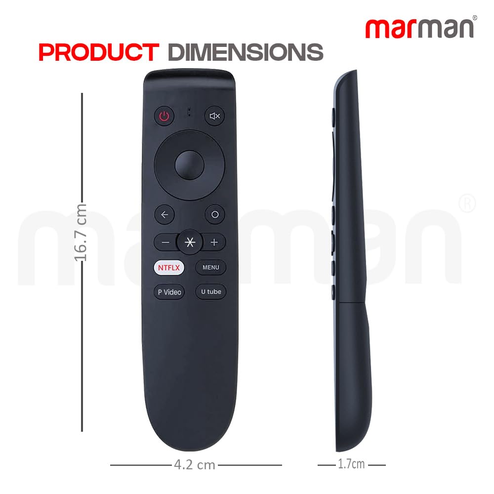 New Year Sale Marman® Compatible With Oneplus Tv Non Voice Remote Control ...