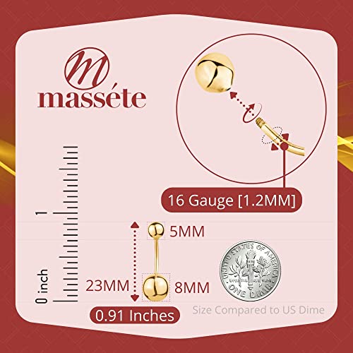 Review de Piercing oro ombligo comprados en linea. 9 Imagen adicional
