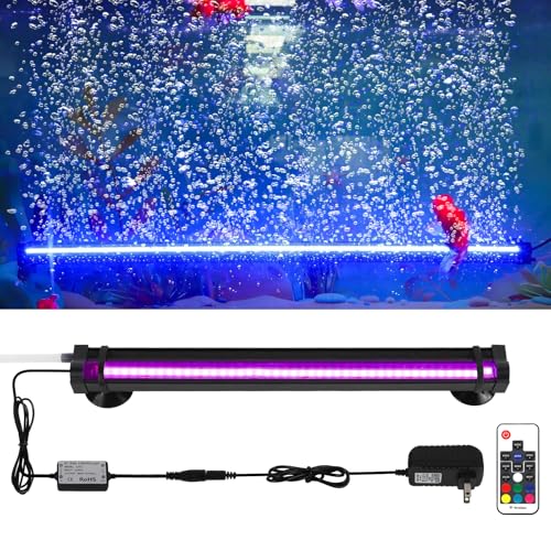 Szminiled Bubble Fish Tank Light：Ip68 Waterproof...