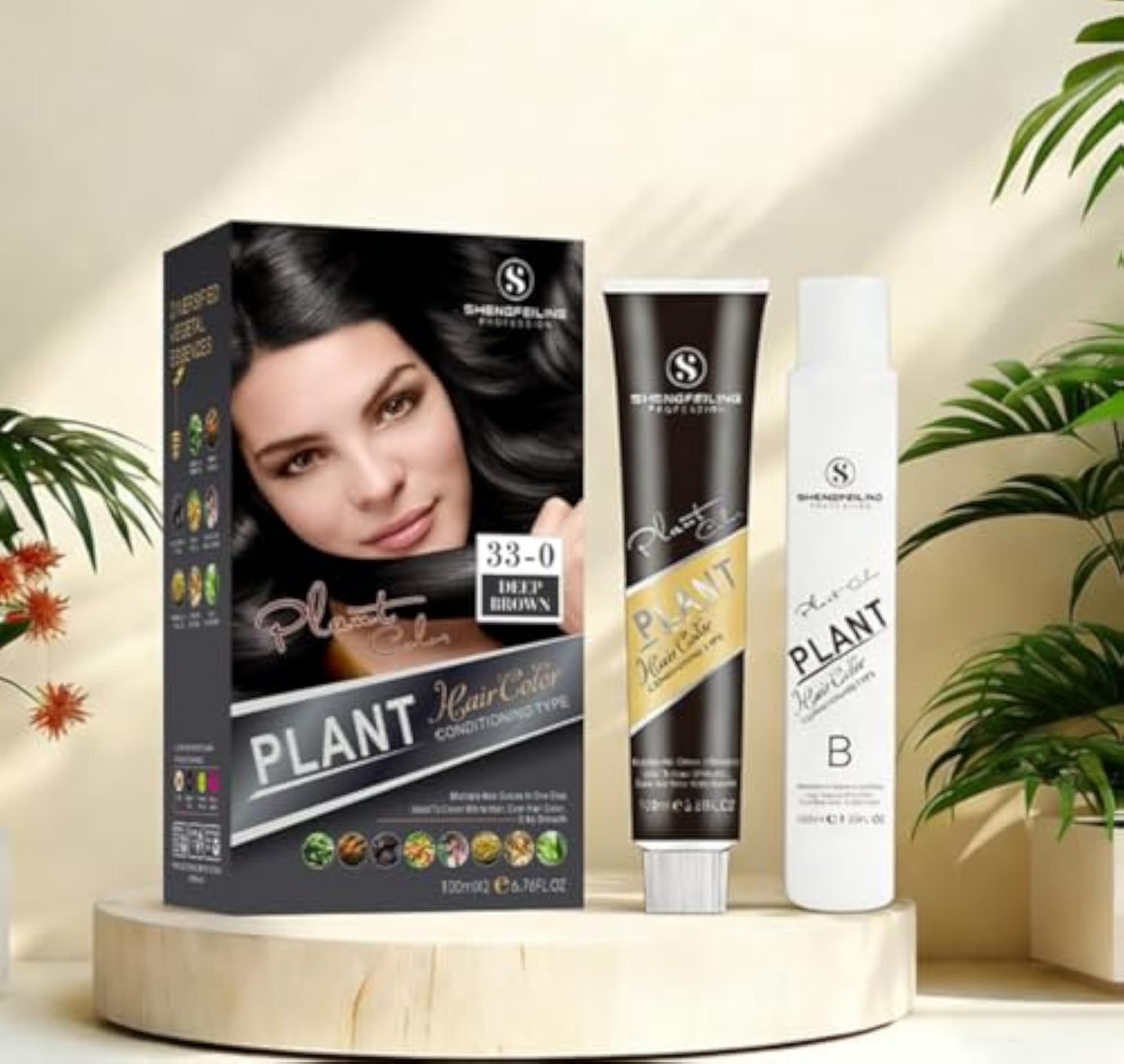 Plant Based Natural Hair Colour, Long Lasting, Gift for Her