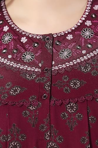 Image of Soulemo Women's Printed Alpine Nighty 1656