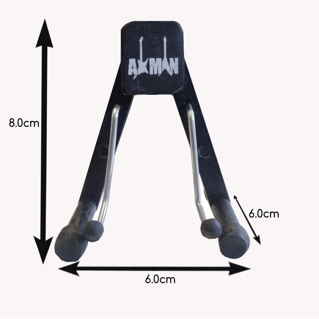 Axman Soportes de guitarra en miniatura, paquete de 3