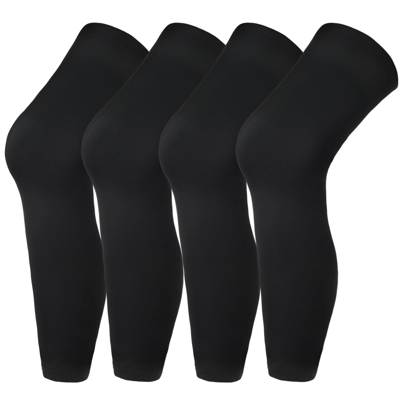 Manchon de compression pour jambe de basket-ball, manches longues pour le sport, le cyclisme, genouillère pour homme et femme, genoux, cuisse, mollet, course à pied