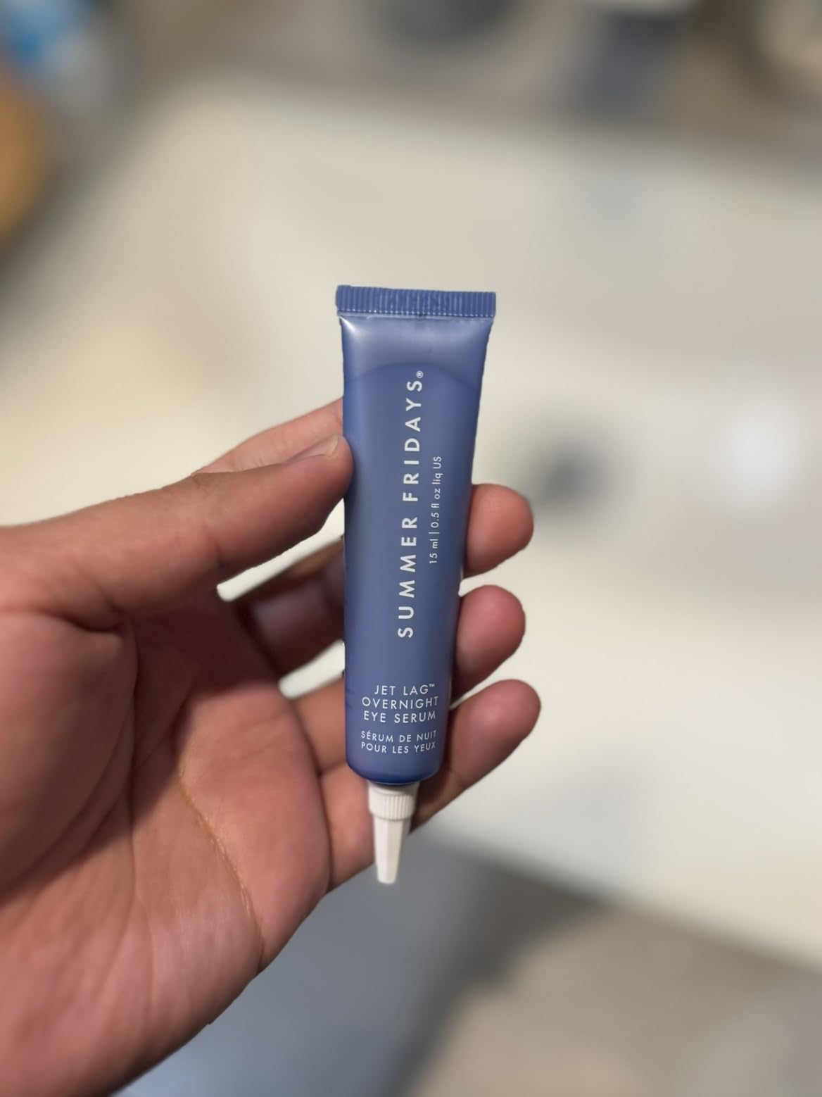 Jet Lag Overnight Eye Serum photo review