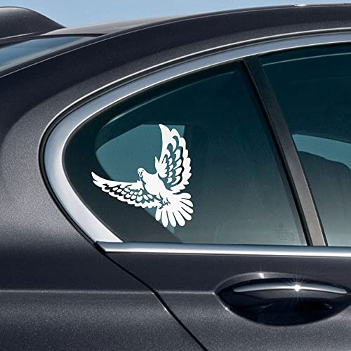 Image of WIRESTER 6 inch Clear Vinyl Decal Sticker Decoration for Car Window (Or Any Flat Surface) - Bird