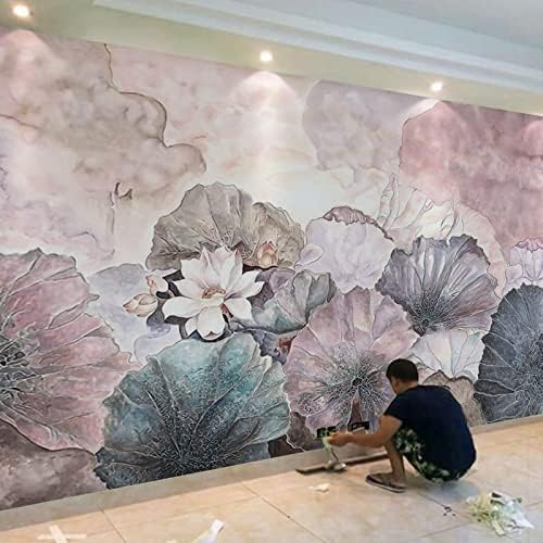 DEKii Custom Wall Paper 3D Wallpaper Chinese Flower Wall Decor Painting Wallpapers for Dining Room Bedroom Flower