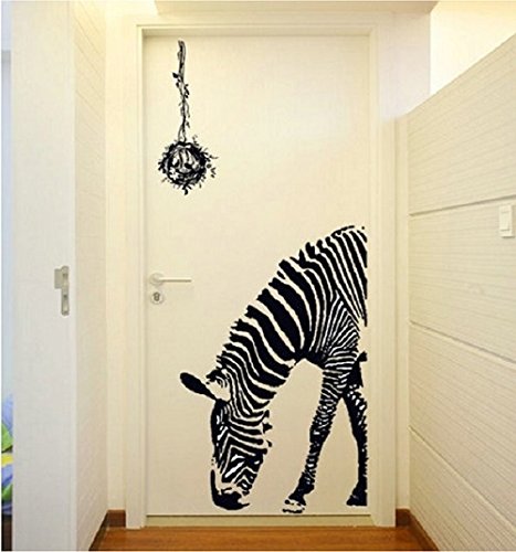 Amazon.co.jp: ウォールステッカー アニマル ZEBRA 動物 シマウマ 