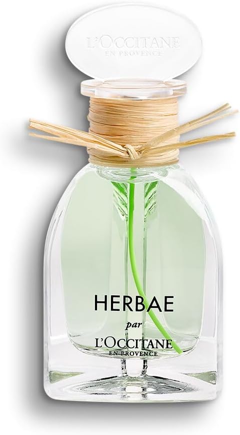L'OCCITANEHerbae Eau de Parfum 50ml | Long Lasting, Floral & Fresh Scent | Luxury & Clean Beauty Fragrance for Her