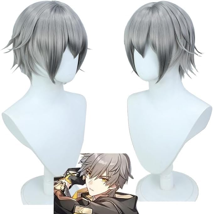 崩壊:スターレイル　星　主人公　コスプレ　ウィッグ 新発売 新品、未使用 崩壊 スターレイル 開拓者 主人公 星