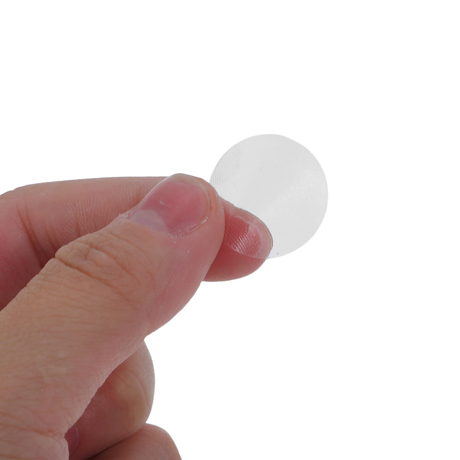 SHERCHPRY 10000 Stück Transparente und mit Zuverlässiger Haftung Blasenfreier Beschriftung Runde Klebeetiketten 2cm aus Kunststoff Verpackungen. für Umschläge