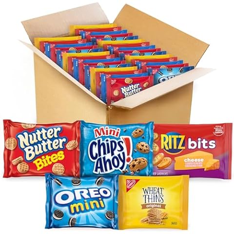 Nabisco Cookie & Cracker Variety Pack, 50 Snack Packs Cover