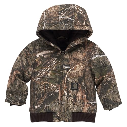 Carhartt Kid's CP8545 Active Jac Quilt Flannel Lined - Boys