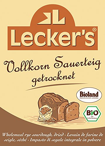 Leckers Biothek Vollkorn-Roggen-Sauerteig (30 g) - Bio